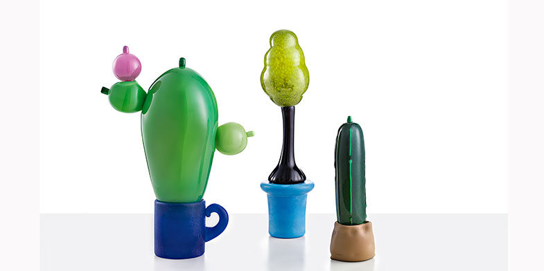 Cup O’Cactus, Puff Tree Pot, Cuke Bag