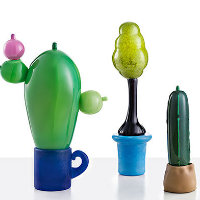 Cup O’Cactus, Puff Tree Pot, Cuke Bag